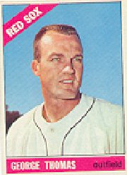 1966 Topps Baseball Cards      277     George Thomas